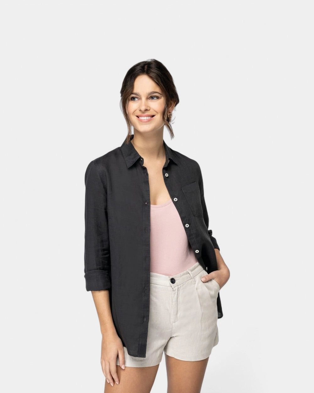 Women's Linen Shirt to Personalize